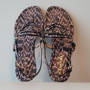 NWT $79 *NEW* COACH Jeri Sandals (9)